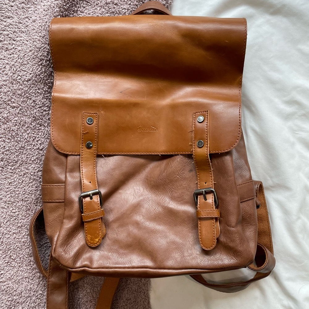 Leather Backpack
